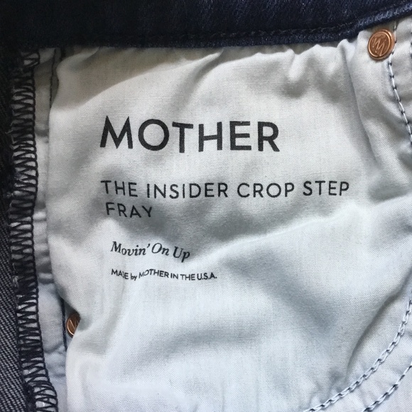 MOTHER The Insider Crop Fray In Movin’ On Up - Picture 13 of 16